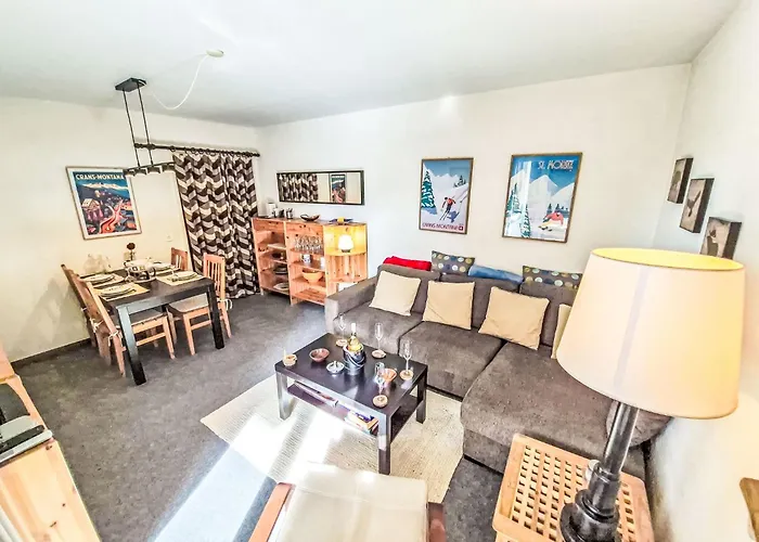 Апартаменты Violettes A303 By Interhome Кран-Монтана